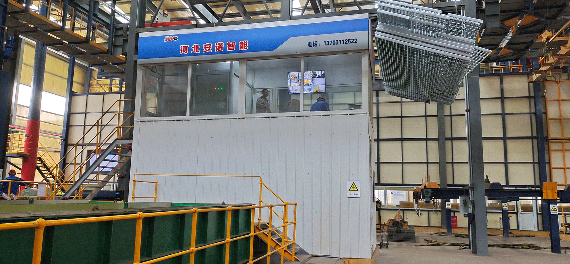 PLC程序控制系統(tǒng)，完成熱浸鍍鋅生產，自動控制和穩(wěn)定運行